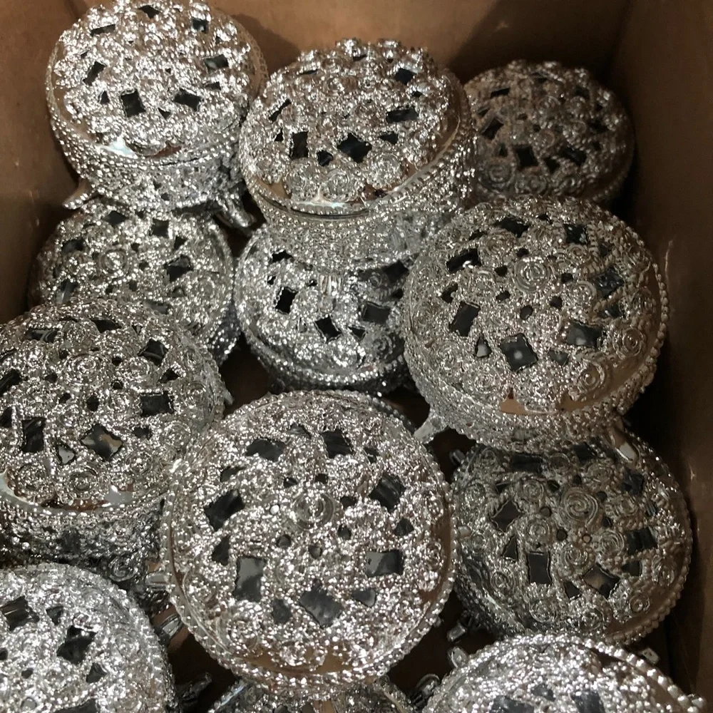18 pcs silver small favor box set - Picture 2 of 4